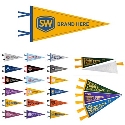 Triangle Felt Pennat Flags