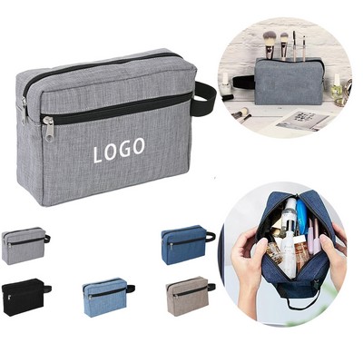 Travel Cosmetic Bag Portable Toiletry Organizer Pouch with Zipper
