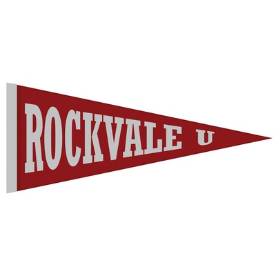 Small Triangle Shape Felt Signal Pennants Flag