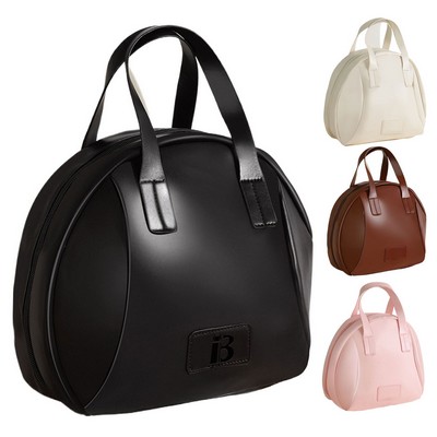 PU Leather Shell Shape Cosmetic Bag