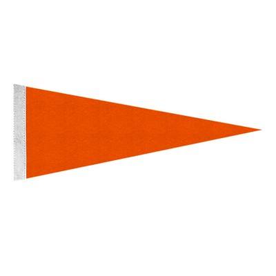 12"x30" Solid Felt Pennant