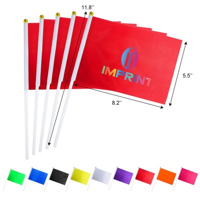 Vibrant Custom Handheld Flag
